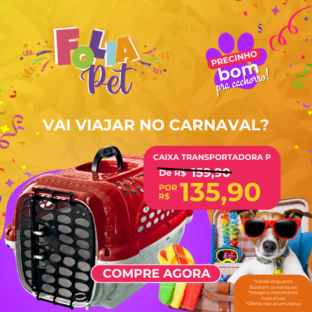 Pet Folia - Caixa Transportadora - Mobile