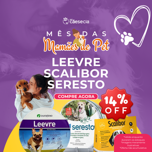 Leevre Scalibor e Seresto - Mãe de Pet - Mobile