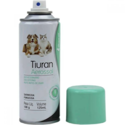Aerossol Sarnicida Duprat Tiuran para Cães e Gatos - 125ml Aerossol Sarnicida Duprat Tiuran para Cães e Gatos - 125ml