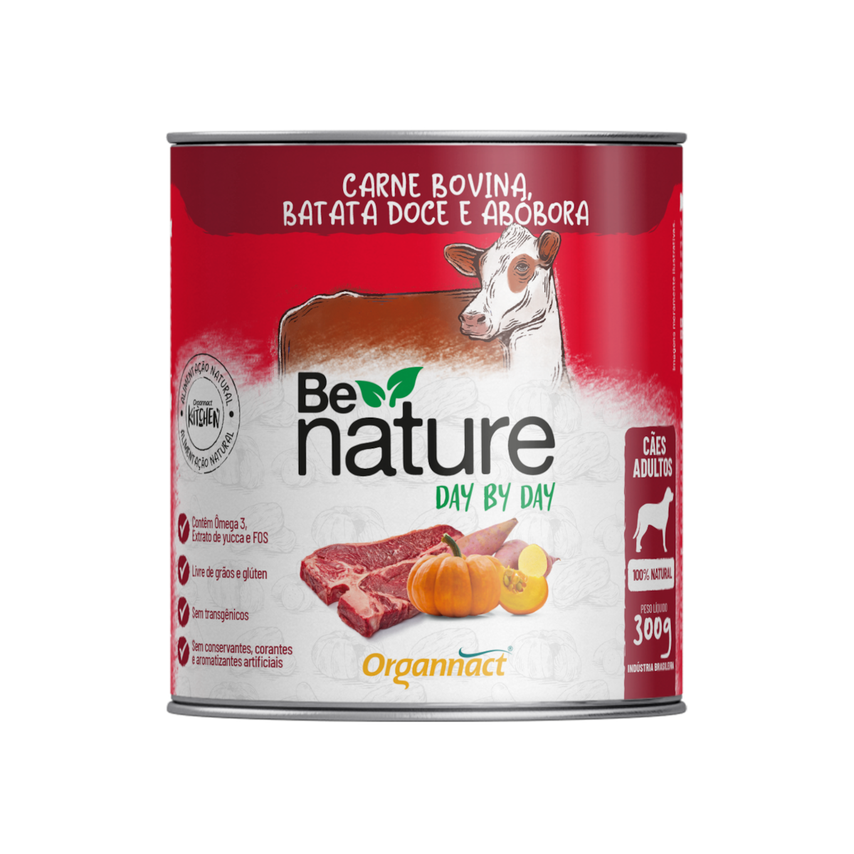 Alimento Natural Organnact Be Nature Day By Day para Cães Adultos