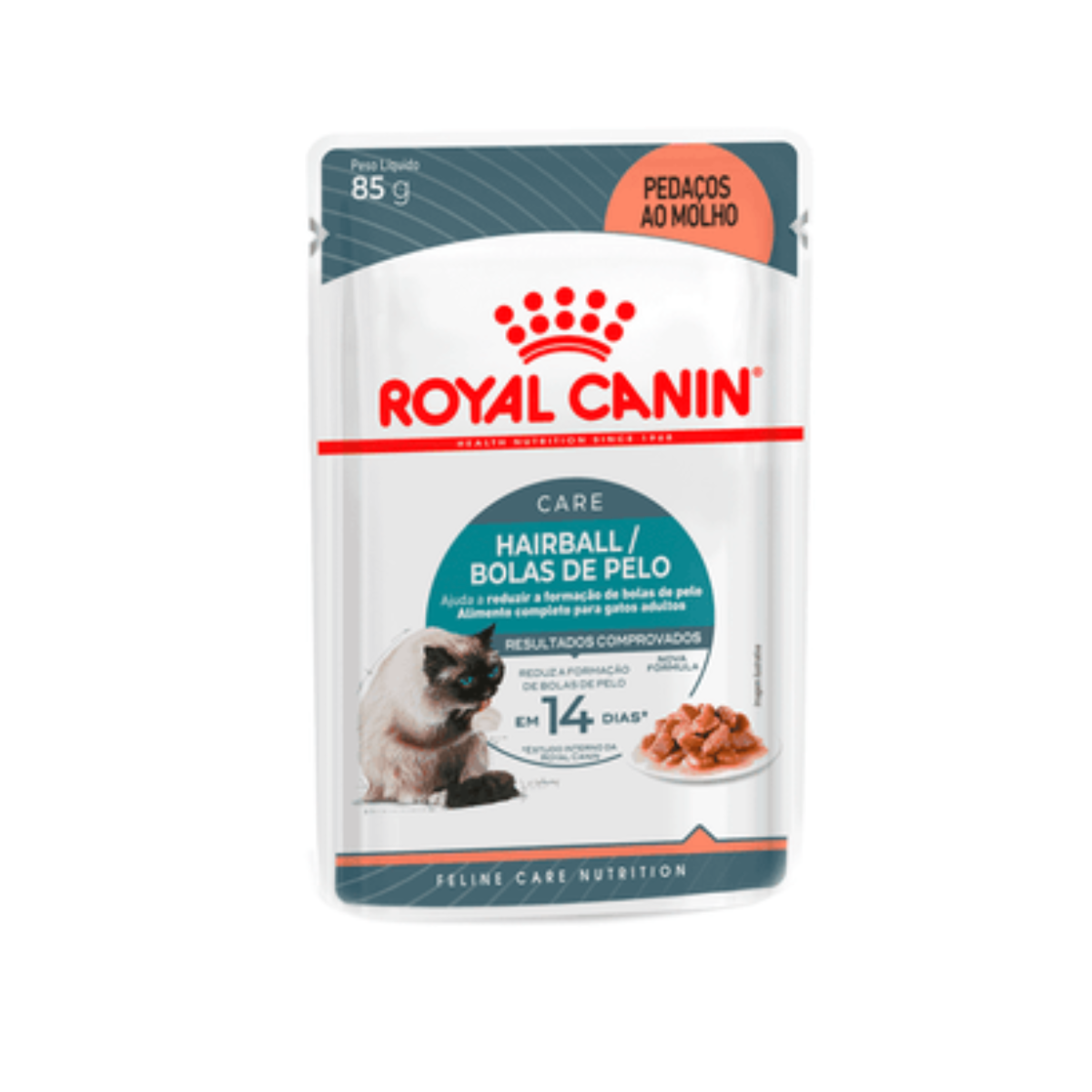 Alimento Úmido Royal Canin Gato Hairball Care Sachê 85g