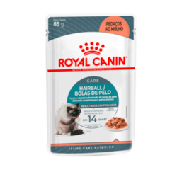Alimento Úmido Royal Canin Gato Hairball Care Sachê 85g