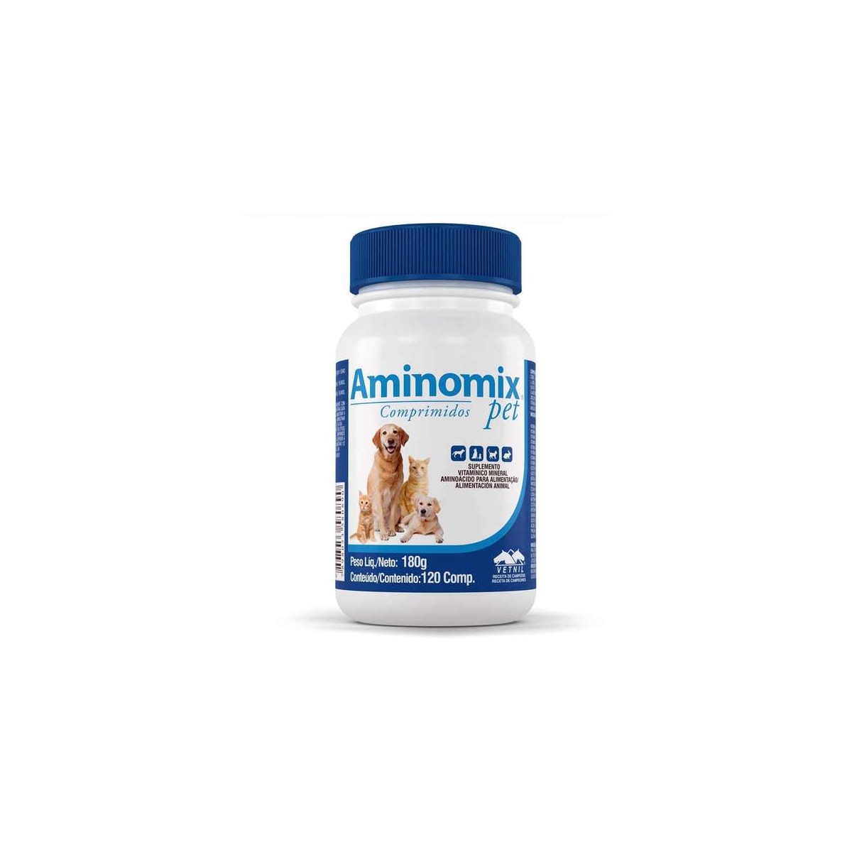 Aminomix Pet 120 Comprimidos