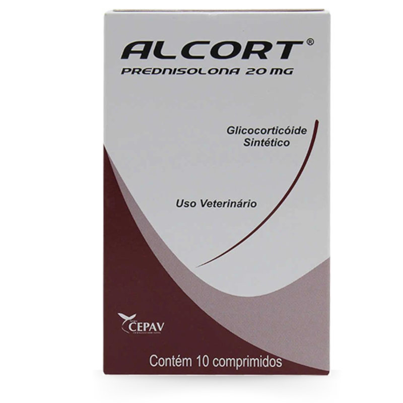 Anti-Inflamatório Alcort 20 mg - Pet Cães e Cia