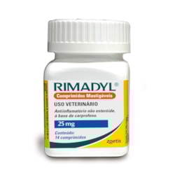 Anti-Inflamatório Zoetis Rimadyl de 14 Comprimidos Anti-Inflamatório Zoetis Rimadyl de 14 Comprimidos
