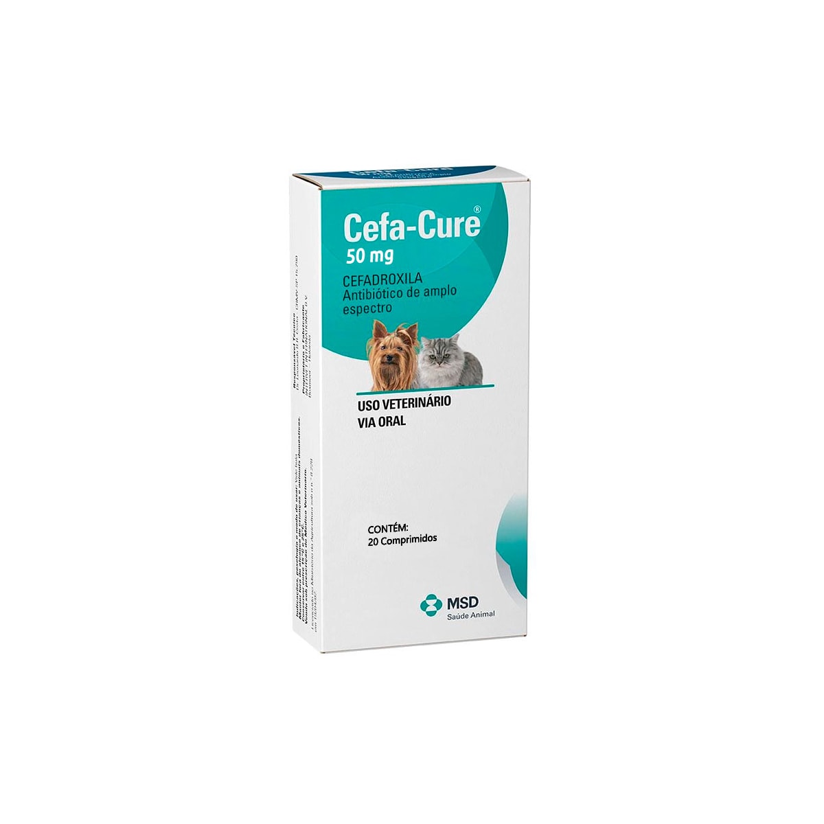 Antibiótico Cefa Cure para Cães e Gatos