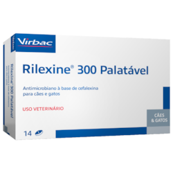 Antibiótico Rilexine Palatavel com 14 Comprimidos