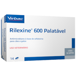 Antibiótico Rilexine Palatavel com 14 Comprimidos Antibiótico Rilexine Palatavel com 14 Comprimidos