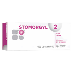 Antibiótico Stomorgyl 2 Caixa com 20 Comprimidos Antibiótico Stomorgyl 2 Caixa com 20 Comprimidos