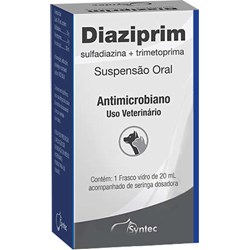 Antibiótico Syntec Diaziprim Oral para Cães e Gatos
