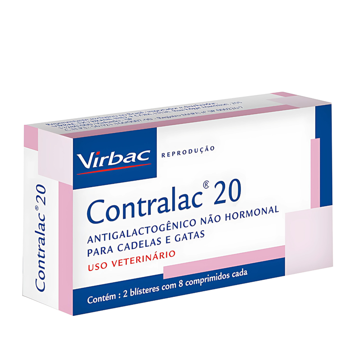 Antigalactogênico Virbac Contralac 20 para Cães e Gatos
