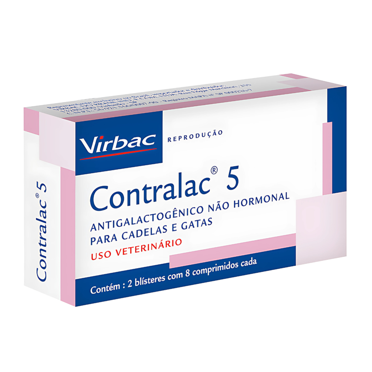 Antigalactogênico Virbac Contralac 5 para Cães e Gatos