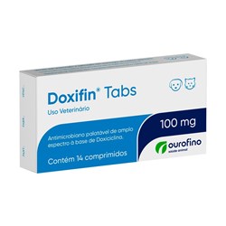 Antimicrobiano Doxifin Tabs 14 Comprimidos 100 mg