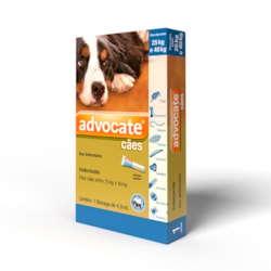 Antipulgas Advocate para Cães entre 25 e 40Kg 4,0ml