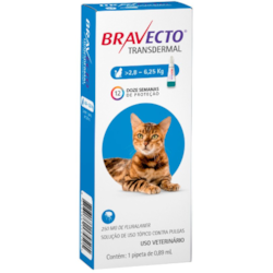 Antipulgas Bravecto Transdermal MSD para Gatos 2,8 a 6,25kg