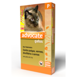 Antipulgas Combo Advocate para Gatos de até 4 Kg - 0,4 mL