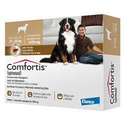 Antipulgas Comfortis Elanco 1620mg - Cães de 27kg a 54Kg