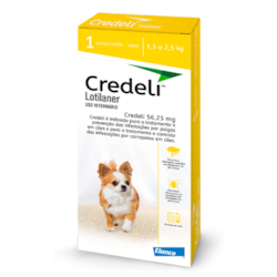 Antipulgas Credeli Elanco para Cães 1,3 a 2,5kg