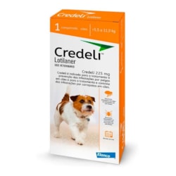 Antipulgas Credeli Elanco para Cães 5,5 a 11kg 1 Comprimido de 225mg