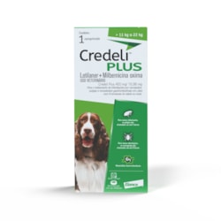 Antipulgas Credeli Plus Elanco para Cães 11 a 22kg 450mg