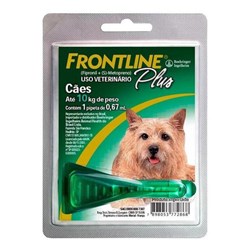 Antipulgas e Carrapatos Frontline Plus para Cães Até 10Kg 0,67ml