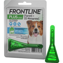 Antipulgas e Carrapatos Frontline Plus para Cães de 10 a 20kg