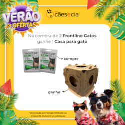Antipulgas e Carrapatos Frontline Plus para Gatos