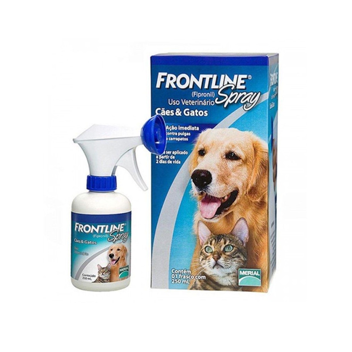 Antipulgas E Carrapatos Frontline Spray 250Ml