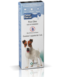 Antipulgas e Carrapatos Pulvex Pour-On para Cães