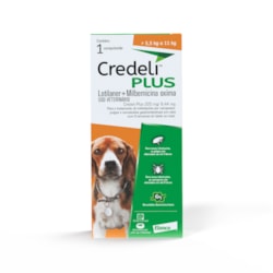 Antipulgas Elanco Credeli Plus para Cães de 5,5 a 11 kg 225mg