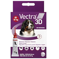 ANTIPULGAS VECTRA 3D 40 A 67 KG