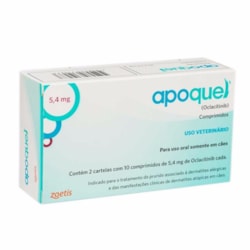 Apoquel Zoetis Dermatológico para Cães com 20 Comprimidos