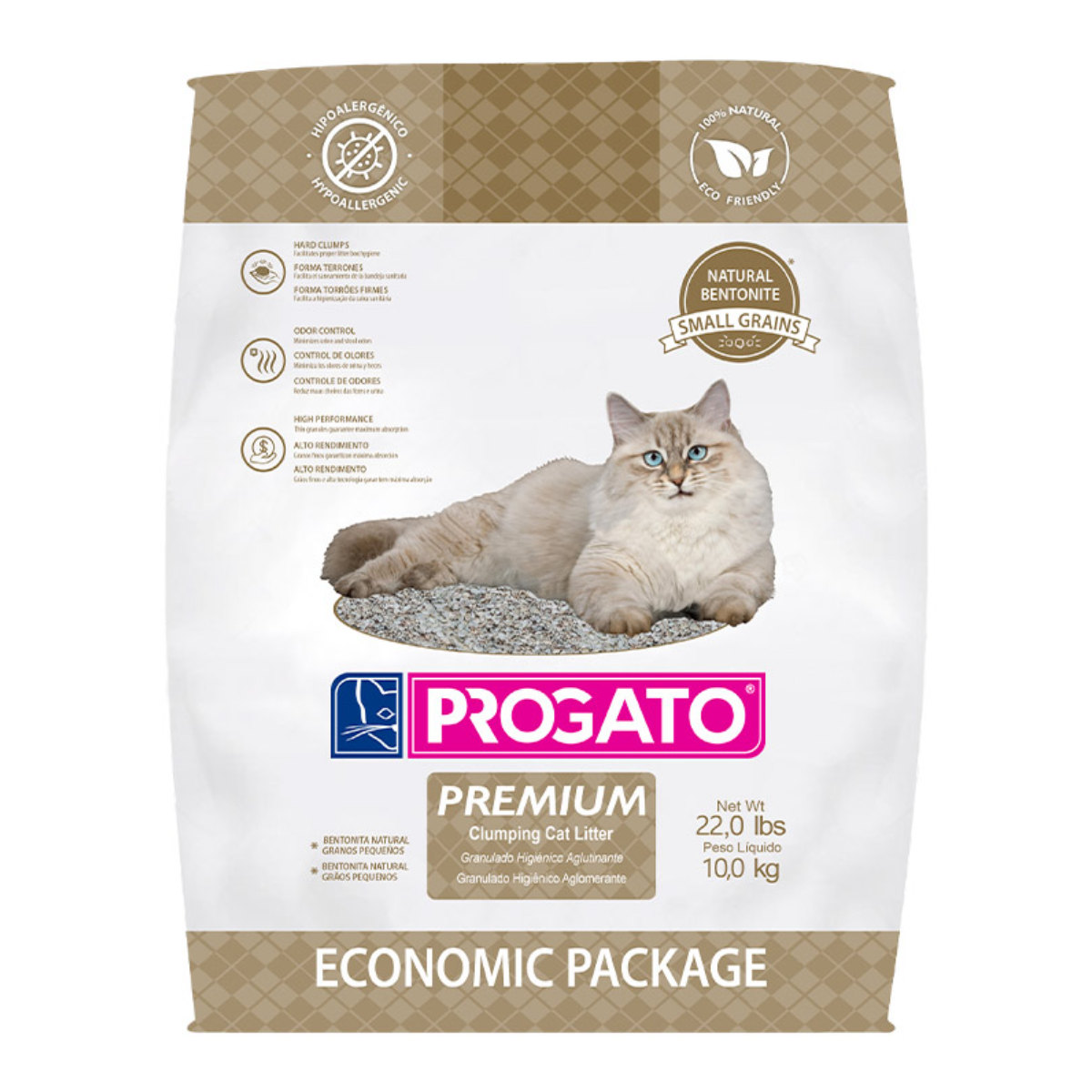 Areia Granulado Higiênico ProGato Premium para Gatos