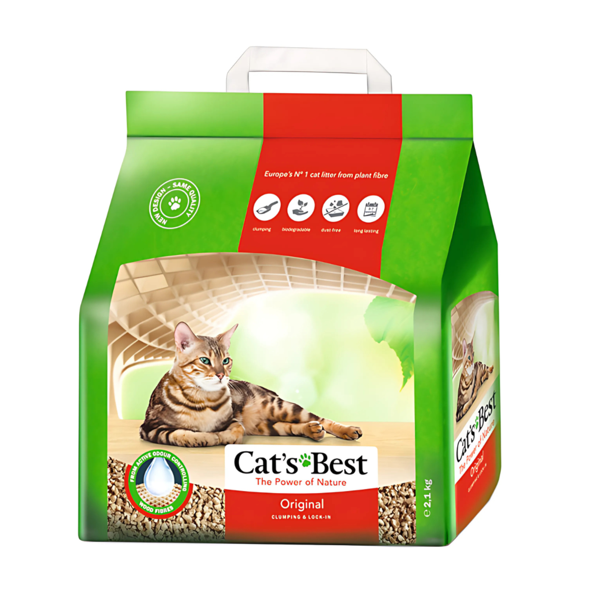 AREIA HIGIENICA CATS BEST ORIGINAL 4,3KG