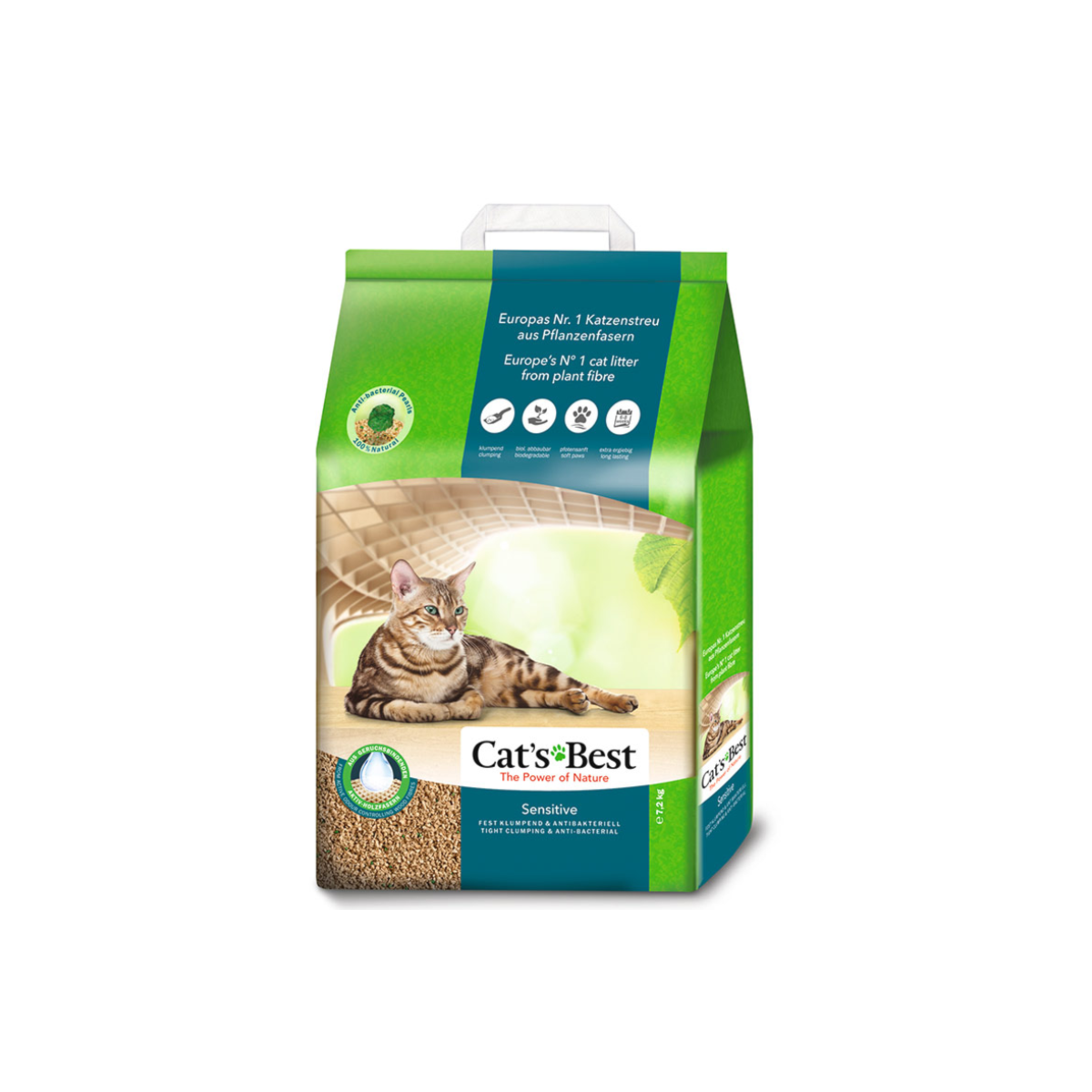 Areia Higienica Cats Best Sensitive 2,9 Kg