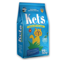 AREIA HIGIENICA KETS PARA GATOS