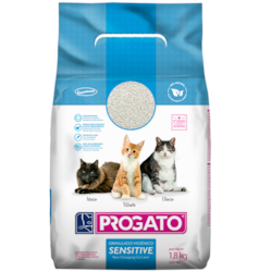 Areia Higiênica Progato para Gatos Sensitive 1,8kg