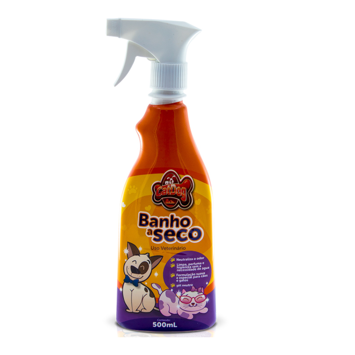 Banho a Seco para Cães e Gatos 500ml CatDog