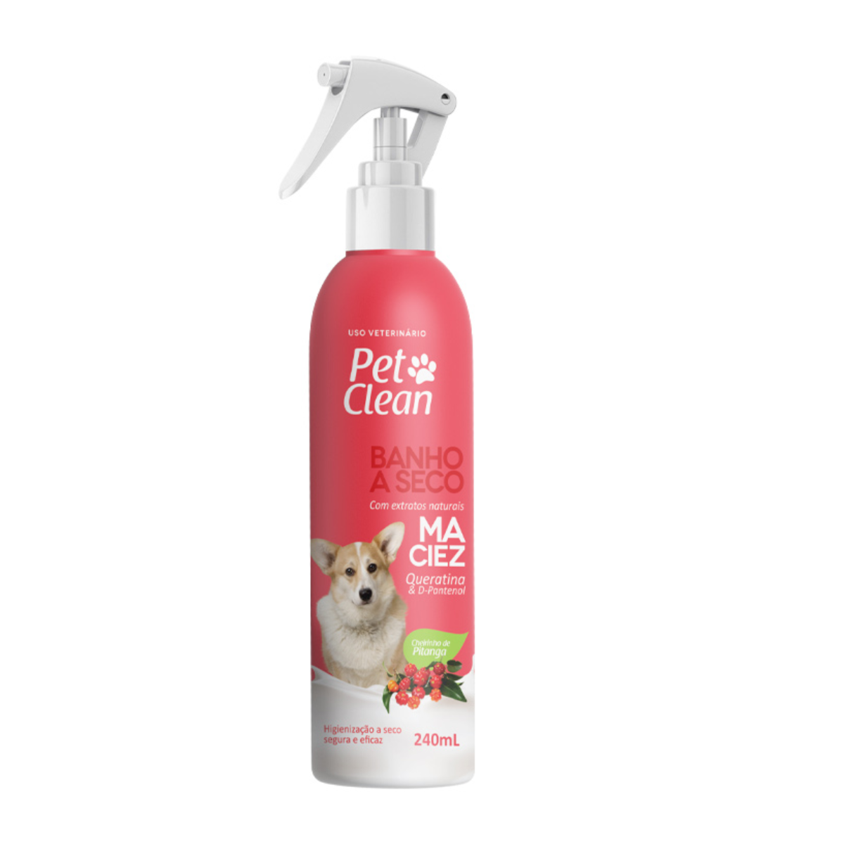 Banho a Seco Pet Clean Maciez 240ml