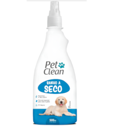 Banho a Seco Pet Clean para Cães e Gatos 500ml