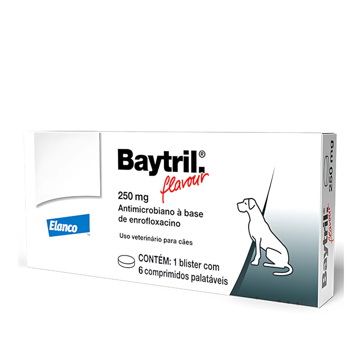 Baytril Flavour 250mg 6 Comprimidos