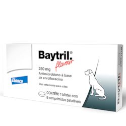 Baytril Flavour 250mg 6 Comprimidos