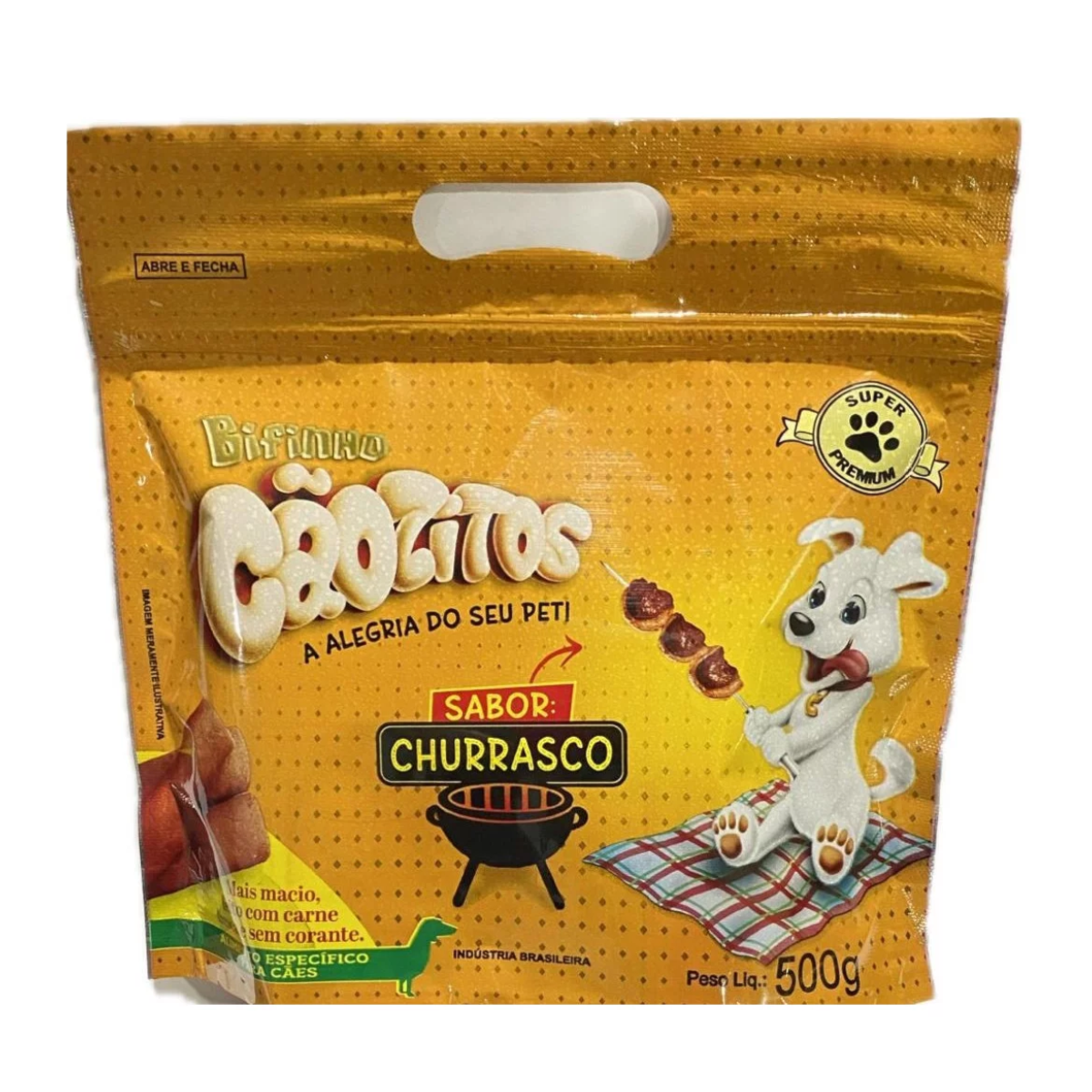 Bifinho Cãozitos Churrasco 500g