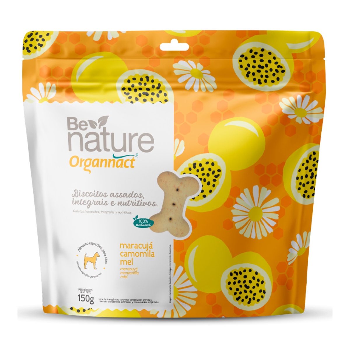 Biscoito Be Nature Sabor Maracujá 150g