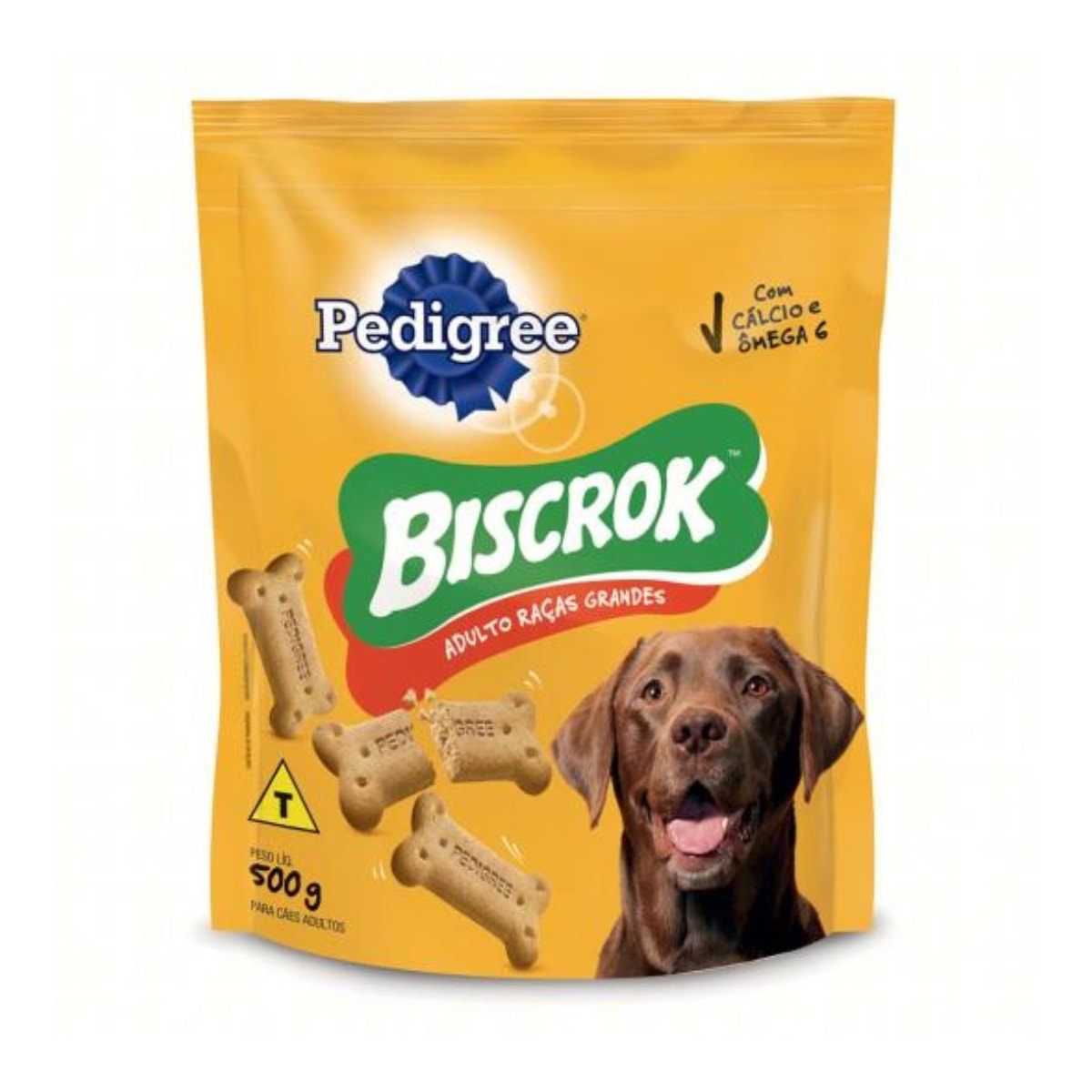 Biscoito Biscrok Pedigree Maxi para Cães Adultos de Raças Grandes 500g