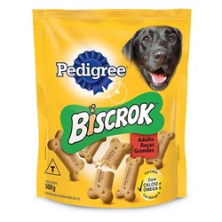 Biscoito Biscrok Pedigree Maxi para Cães Adultos de Raças Grandes 500g