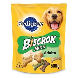 Biscoito Biscrok Pedigree Multi 500g