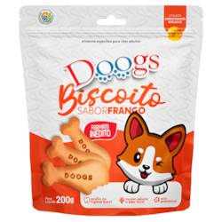 Biscoito Doogs Sabor Frango 200g