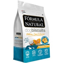 Biscoito Formula Natural Dog Biscuits para Cães Adultos de Raças Médias Sabor Abóbora 250g