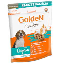 Biscoito Golden Cookie para Cães Adultos de Porte Pequeno Sabor Original